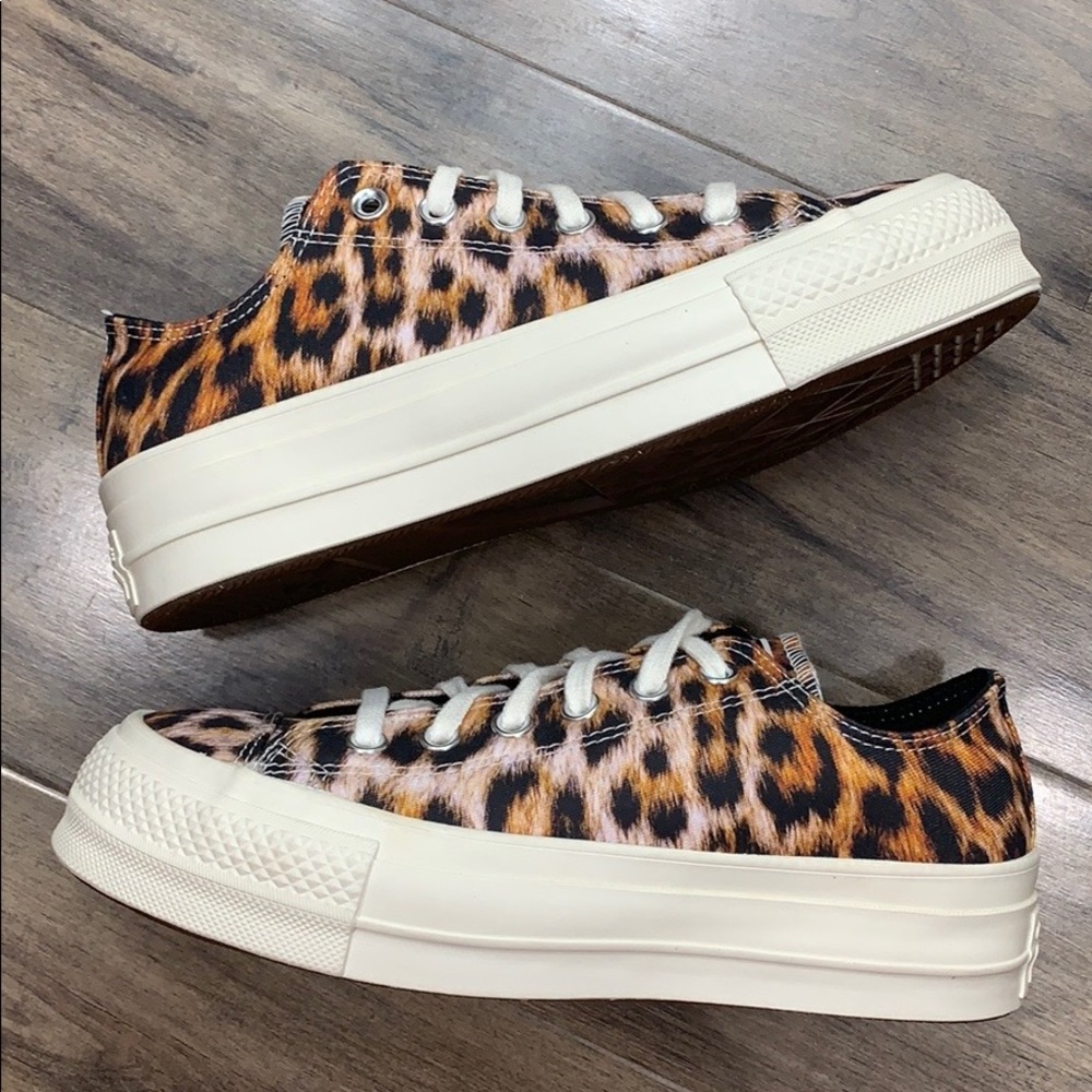 CONVERSE CTAS LIFT OX PLATFORM Egret/Black/Egret - Picture 10 of 16